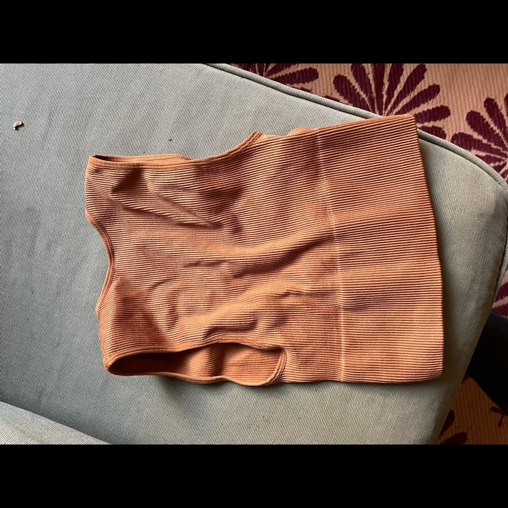 orange sherbet colored tank small/medium